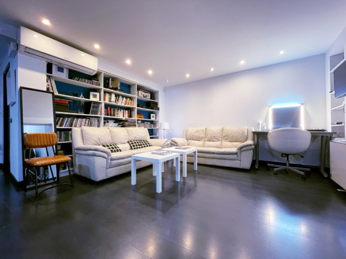 Chill out- zona de maquillaje Estudio de fotografía
